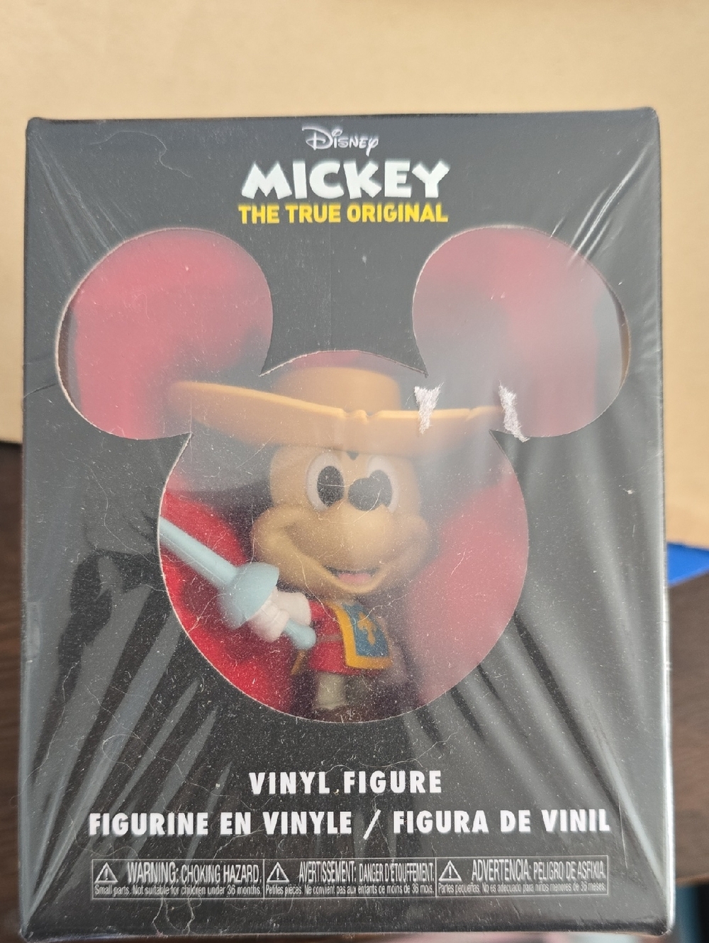 Disney Mickey Vinyl Figure - Red, Black, Gold